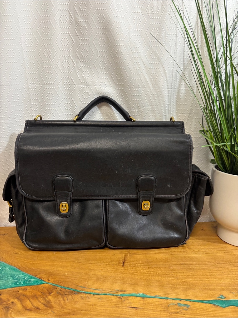 Vintage Coach Briefcase
